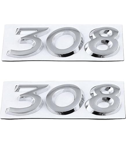 Emblèmes 3D De Voiture Pour Peugeot 207 307 107 407 507 508 408 308 206