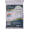 Elysian Naphthalene Balls 1 kg White Kapoor Goli Stain-Free for Commercial Use Cloth Wardrobe, Almirah, Bookshelves, & Drawers