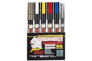 Mr. Hobby Gundam Marker GUNDAM MARKER GMS-105 SET di 6