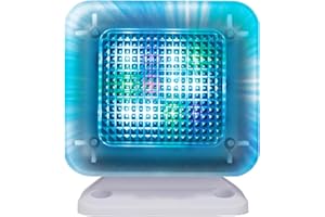 McbeAn Fake TV Simulator, LED TV Simulator Home Security Anti-Burglar Equipment, Auto Power On/Dusk Sensor/Built-in Light Source Sensor, for Use When There Is No One At Home