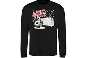 Varsany Football Christmas Jumper for Kids – Boys Festive Christmas Jumpers, Football Themed Christmas Jumpers for Children