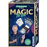 Kosmos 658236 Magic to go, Zauberkasten für Kinder ab 8 Jahren, 15 Coole Tricks Lernen mit Profi-Zauberer Mellow und praktisc