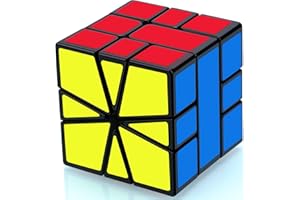 TOYESS Square One Cube de Velocidad Raro y Dificile, Cubo Square 1 & Cubo Mágico Originale para Niños y Adultos, Juegos & Regalos para Niños 9 10 11 12 Años