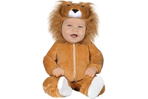 Fiestas Guirca Déguisement Pyjama Lion Lion pour bébé Nouveau-né