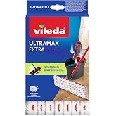 Vileda UltraMax Mop Refill for Ultramax System, Pack of 1 | Microfiber | Hard Floor Safe | Machine Washable 60&deg;C | Compatible