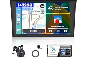 Inefala Radio de Coche Android 13 para Opel Corsa Astra Antara Vivaro Meriva Vectra Radio 2Din con Pantalla de 7" con Inalámbrico Carplay Android Auto/BT/Navegación GPS/Cámara de Respaldo/1+32GB
