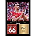 Icons Wall Art Trent Alexander - Arnold Signed A4 Printed Photo Picture Display Gift For Liverpool Fans Digitally Reproduced Signature Unframed