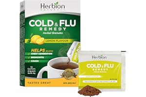 HERBION NATURALS Herbion Rhume et Grippe Saveur Citron 10pk