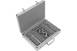 AISITESY 104 Trial Lens Set Optometry Equipment Optical Trial Lens Set Case Free Trial Frame JS-104