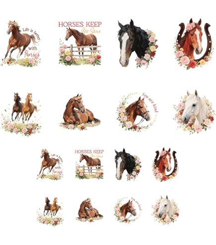 Gekke paardenpatch om op te strijken, paardenkop-patches, pony, strijkplaatje, paardrijden, grappige kinderpatches Finally Home
