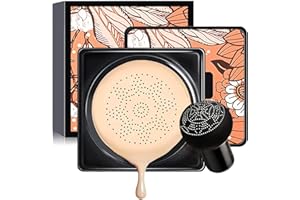 AONAT CC Creme Mushroom Head Air Cushion Foundation, korektor Nude, nawilżający, płynny podkład BB, równomierny kolor skóry, podkład do makijażu, kolor kości słoniowej