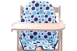 TUXXJZM Fundas de asiento cojines compatibles para Ikeas Antilop, trona de bebé, funda de almohada, lavable, plegable para trona, funda de asiento para niños, asiento cómodo, fundas para sillas