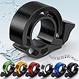 Bicycle Bells Fits 2.2cm/0.87in Bike Handle, Small Bike Bell for Kids and Adults, 90db Bicycle Bell With Loud Crisp Clear Sound, Alloy Bike Bells for Road Mountain Bikes Scooter