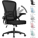 rattantree Sedia da Ufficio con Supporto Lombare, Sedia Ufficio Ergonomica con Braccioli Regolabili in Rete Traspirante, Alte