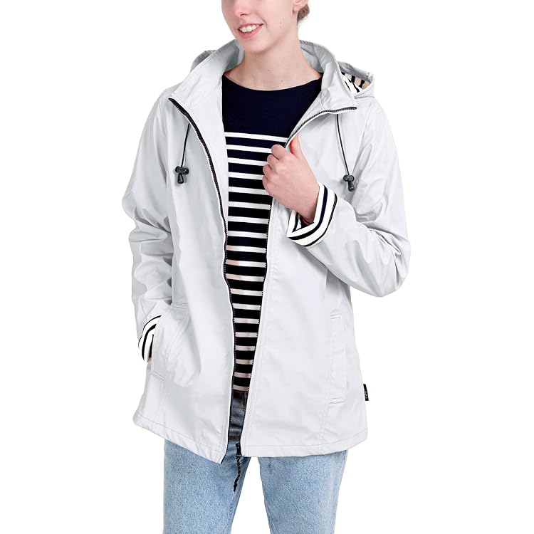 Veste De Pluie Imperméable Femme - Manteau Léger Mi-saison Avec Capuche Pour Randonnée, Automne Et Hiver