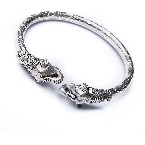 Rudraksha Shiv Om Trishul Damroo Kada voor heren, Lord Shiva Bahubali manchetarmband voor mannen, jongens | Religieuze messing kada | Armband met