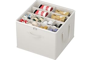 Lifewit Składany Organizer na Buty, Pudełko do Przechowywania Butów w Szafie z Przezroczystą Pokrywą na 12-16 par, Dolne Wsparcie I wzmocnione Uchwyty, Biały