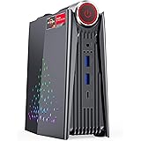 ACEMAGICIAN AMR5 Mini PC, AMD Ryzen7 5800U (fino a 4,4 GHz), 32GB DDR4 512GB M.2 SSD W11 Mini Computer con 3 Modalità, Triple