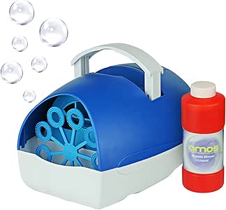 AMOS Seifenblasenmaschine Blase Effekt Maschine Tragbar ...