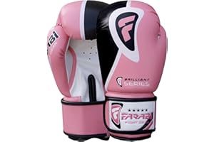 Farabi Sports Boxhandschuhe 10 oz, 12 oz, 14 oz, 16 oz Box Handschuhe für Training, Sparring, Kickboxen, MMA, Muay Thai, Boxhandschuhe männer & Damen Kampf Handschuhe