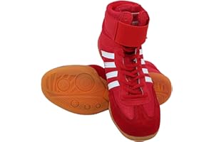 GOLDENEAMEISEN Botas Boxeo Deportivas Ligeras,Zapatos De Boxeo Mujer,Zapatos De Lucha Hombres,Malla Transpirable,Grueso,Moda,Adecuado para Hombres,Mujeres,NiñOs Y Adolescentes