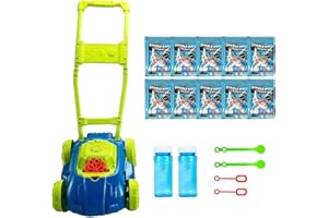 Efymosce Bubble Machine, Bubble Lawn Mower for Children, Bubble Lawn Mower for Toddlers, Bubble Maker for Children, Bubble Machine for Summer Outdoor Garden Toy