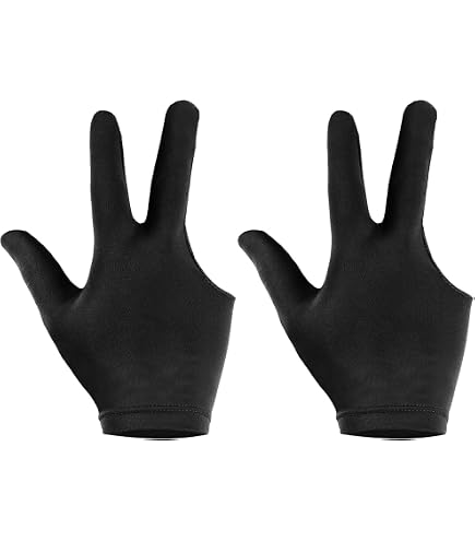 Guanti Da Biliardo A 3 Dita Traspiranti E Antiscivolo – Set Unisex Per Massima Presa E Controllo