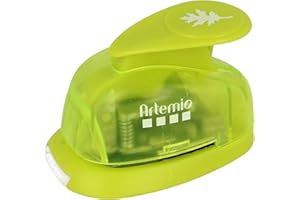 Artemio VIHCP156 Petite Perforatrice à Levier Feuille Plastique Multicolore 8,5 x 5 x 12 cm