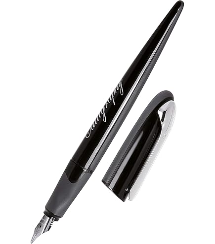 Stylo Plume ONLINE Air – Plume Calligraphie 0,8 Mm, Forme Triangulaire Ergonomique – Pour Cartouches Standard Ou Convertisseur, Vert