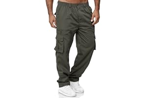 MOKBAY Cargo Hosen Herren Camouflage Bequeme Taktische Chino Arbeitshosen Männer Tactical Security Militär Outdoor Hosen