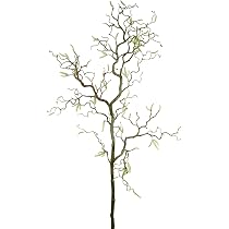Seidenblumen Roß Korkenzieherhasel/Haselnusszweig 100cm PM Kunstzweig künstlicher Zweig Korkenzieherzweig