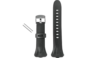 Salvimar One Plus - Correa para reloj unisex para adulto, color negro