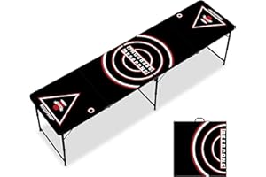 RedCupShop® Bierpong Tisch | Klappbar & Tragbar | Wasserabweisend & Kratzfest | Partyspiel für Erwachsene