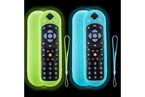 2 Pcs Cover for Sky Q Voice Remote Control Sky135, Touch and Non-Touch for Sky Remote Control Silicone Protective Case Lumino