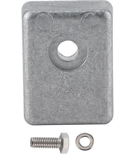 Zink Opferanoden 2er Set | 50mm 90g Schutzanoden Für Boote