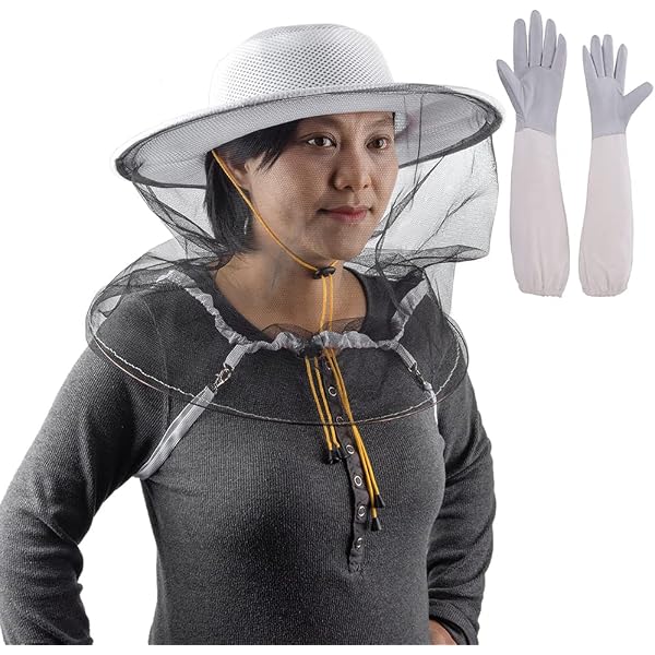 Chapeau Filet Apiculteur Harilla - Protection Abeilles, Pêche, Outdoor