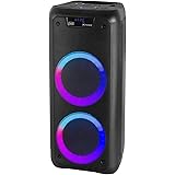 Trevi - XFest Altoparlante Speaker Amplificato 80W trasportabile con riproduttore di files Mp3 integrato, ingressi USB, Micro