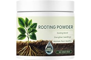 GNAUMORE Poudre D'enracinement pour Boutures,Hormone Racinaire Engrais,Stimulateur Racines D'engrais,Enracinement RapiPour Les Poudre Croissance,Poudre d'enracinement Succulente,Poudres D'enracinements 50g