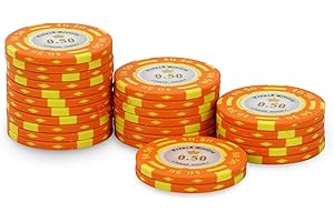 POKEO Rouleau 25 jetons French Riviera $0,50 Orange