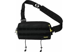 Nitecore SLB03 Sac à bandoulière convertible pour homme et femme, noir