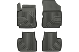 M MOTOS Tappetini in gomma per auto adatto per Citroen C4 Cactus 2014-2020 Migliorate il vostro comfort di viaggio con il tappetino antiscivolo per auto No.77- Tappetini per auto per tutte le stagioni