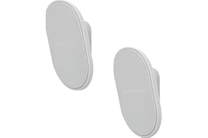 Mountson - Supporto da parete per esterni/interni Premium per Sonos Move bianco - Coppia
