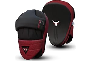 Mytra Fusion Patte d'ours Boxe incurvés Pattes d'ours de Boxe MMA, Muay Thai, Arts Martiaux, Coup de Poing, Entraînement de karaté Patte d'ours