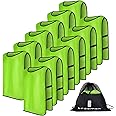 brooman Scrimmage Training Vest Kids Youth Adult Soccer Practice Jersey Athletic Pinnies (12 Pack)