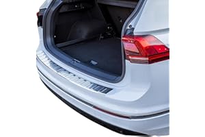 tuning-art L208 Protección Parachoques para VW Tiguan 2 et Tiguan Allspace 2016-2024 Acero INOX