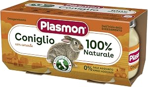 Plasmon Omogeneizzato Coniglio 2x80g