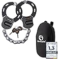 firstsafe® E Scooter Lock - Handcuff Lock for E Scooters | Bicycle Lock Theft-Proof & with Silicone Protection Against Scratc