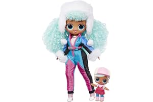 L.O.L. Surprise! OMG Winter Chill ICY Gurl Modepuppe & Brrr BB Puppe mit 25 Überraschungen