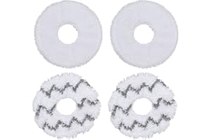 DingGreat 4Pcs Panni di Ricambio per Ecovacs Deebot X1 Omni Turbo Robot Aspirapolvere