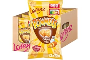 ‎LORENZ SNACK WORLD LORENZ | Pommels Original | 12 x 75 g | vegan